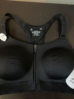 NEW Xersion Black Active High Support Sports Bra